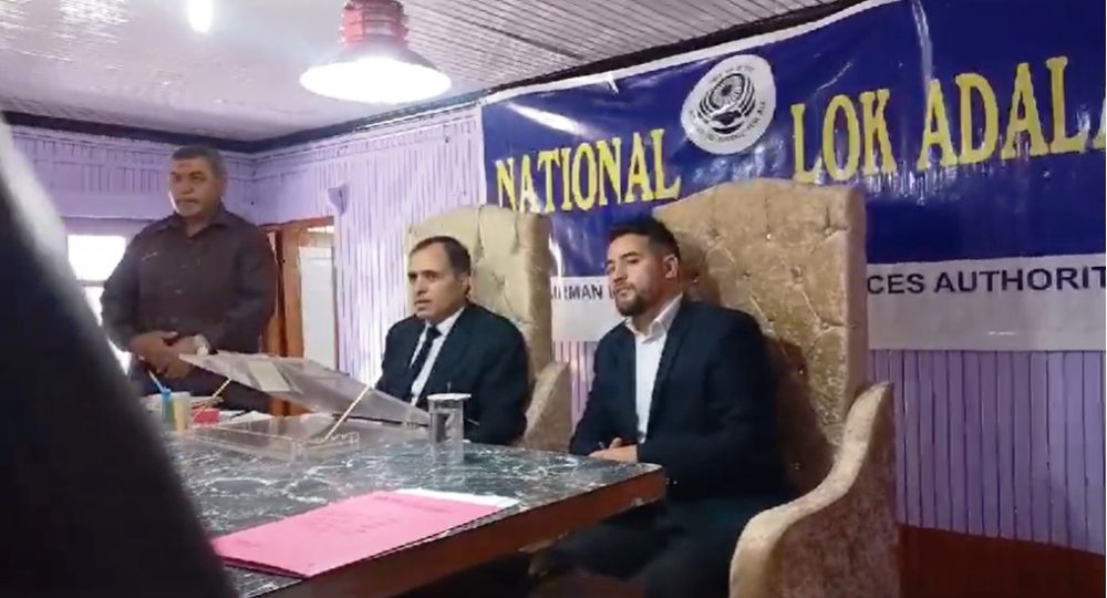 3rd National Lok Adalat held in Kargil